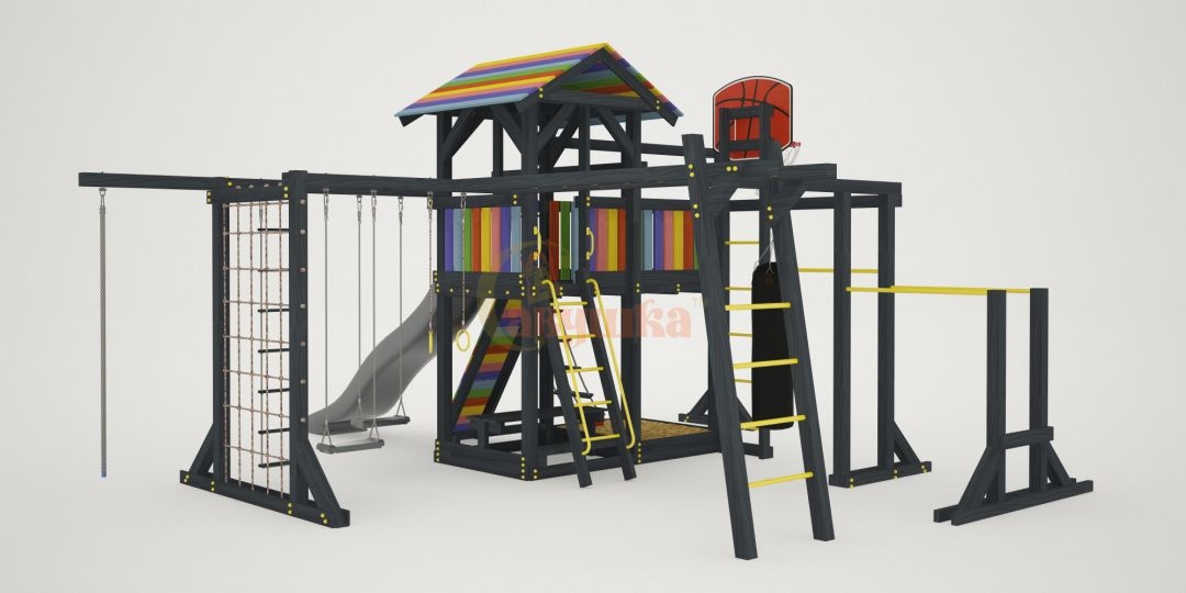 Детская площадка Савушка 2 BLACK EDITION